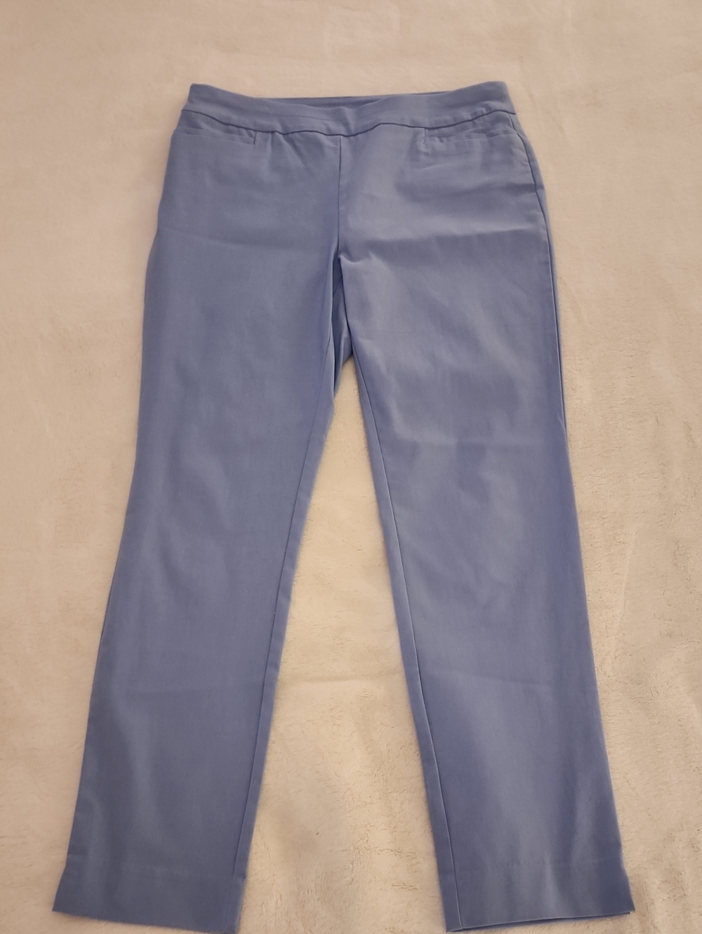 Chico's Straight-Leg Ankle Pant in Periwinkle Blue